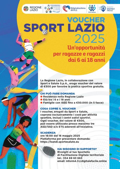 voucher per lo sport