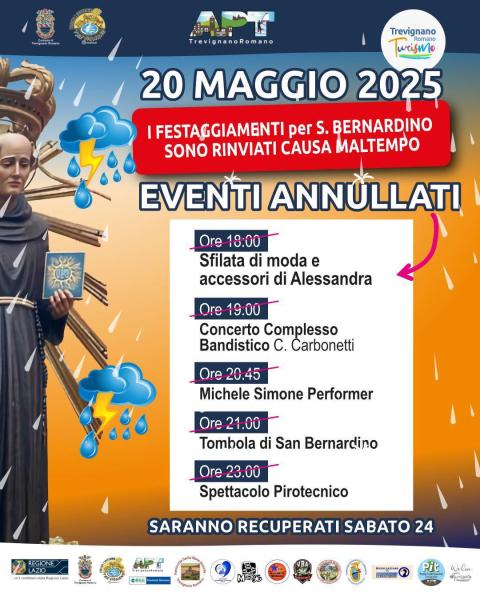 eventi san Bernardino