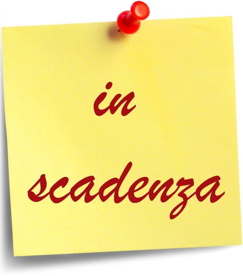 avvisi in scadenza